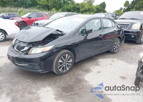 2015 Honda Civic Ex from USA, damaged, VIN 19XFB2F81FE229414